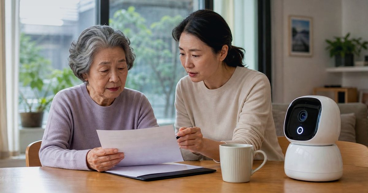 욕실 앞 돌봄로봇 안전 동선 점검 체크리스트, 보호자가 먼저 볼 것 관련 실사형 돌봄로봇 이미지