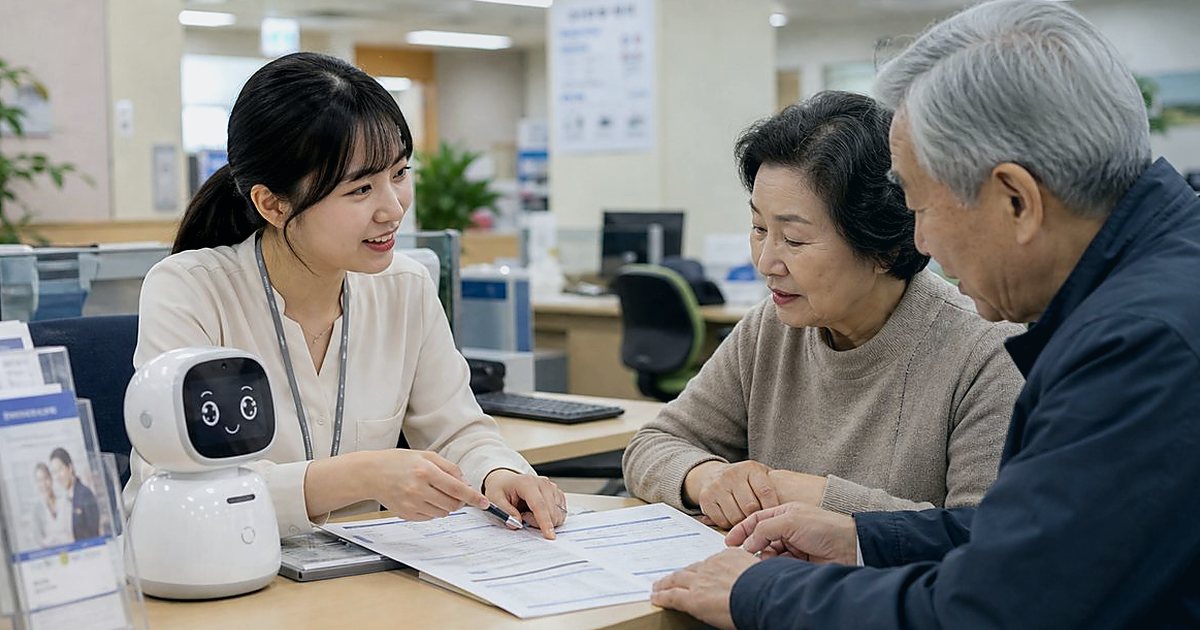 돌봄로봇 설치 당일 준비, 설치 위치와 와이파이 확인 기준 관련 실사형 돌봄로봇 이미지