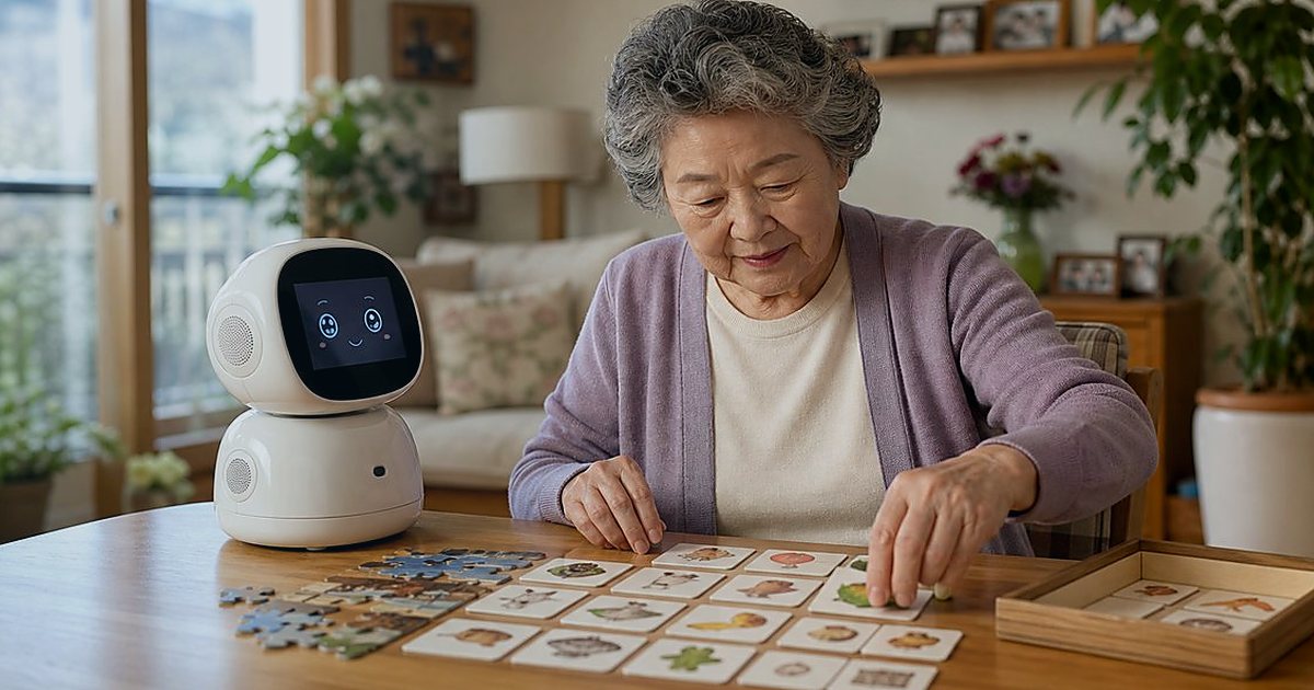 사투리 음성인식 돌봄로봇, 발화 속도와 반복 안내 실제 상황별 판단 기준 관련 실사형 돌봄로봇 이미지