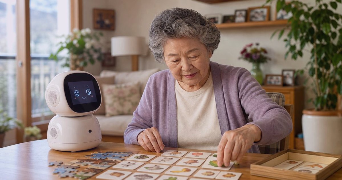 사투리 음성인식 돌봄로봇, 발화 속도와 반복 안내 기준 관련 실사형 돌봄로봇 이미지