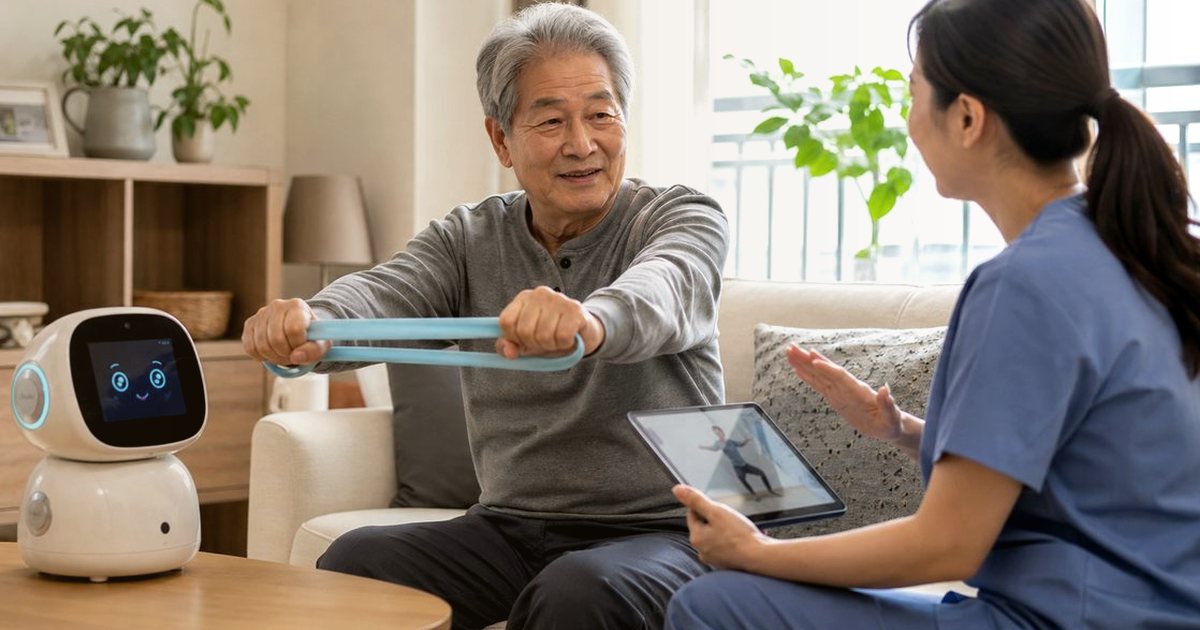 보호자 앱 돌봄로봇 알림 자주 묻는 질문, 신청 전 확인할 것 관련 실사형 돌봄로봇 이미지