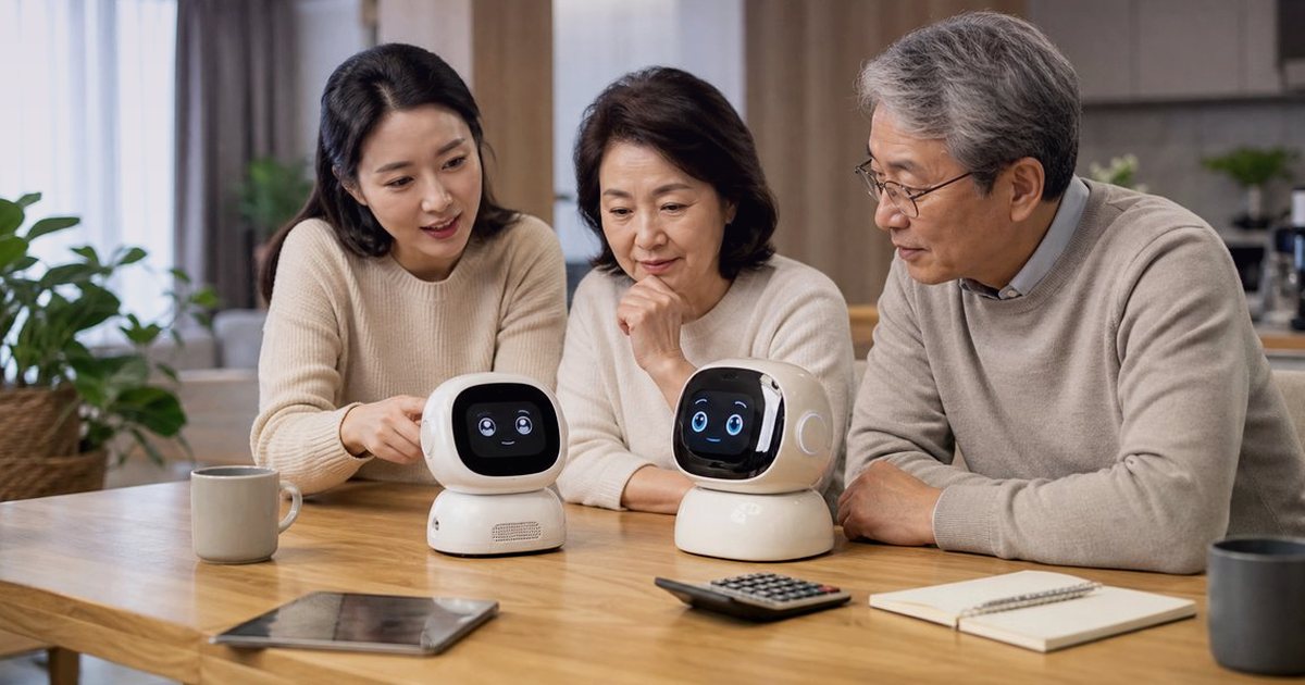 돌봄로봇이 보내는 데이터, 어떻게 읽어야 하나 관련 실사형 돌봄로봇 이미지
