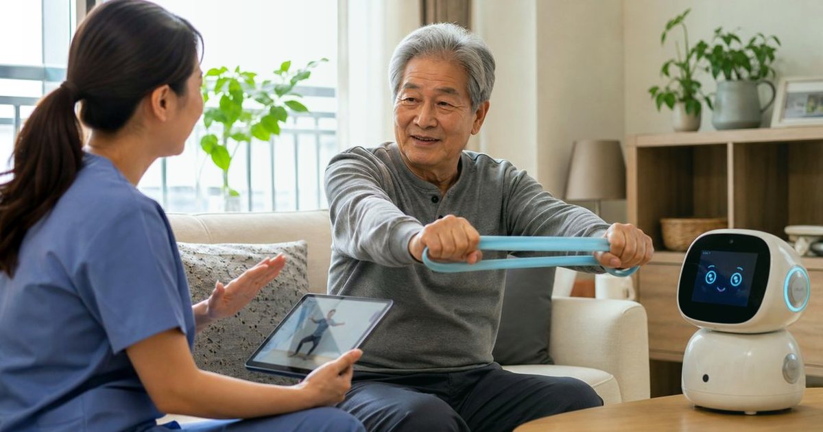 노부부 돌봄로봇 설정, 처음 설정하는 순서 관련 실사형 돌봄로봇 이미지