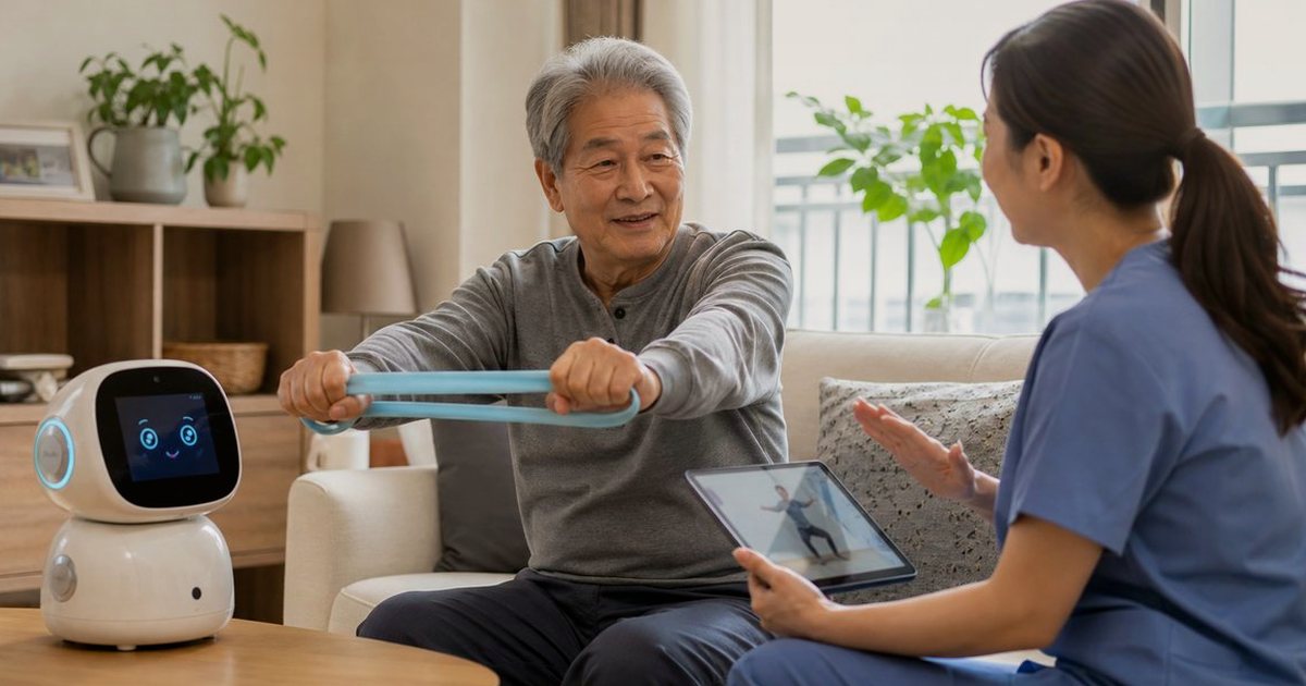 돌봄로봇 응급 연락망, 놓치기 쉬운 주의점 관련 실사형 돌봄로봇 이미지