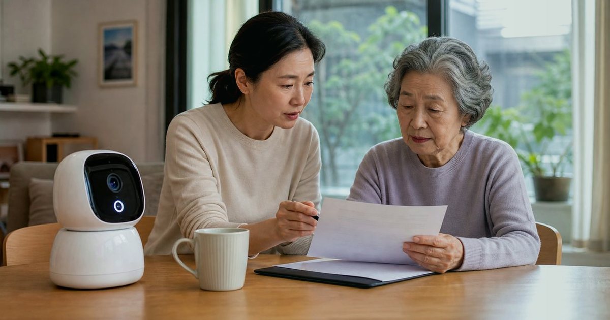 돌봄로봇 우선 지원 기준, 놓치기 쉬운 주의점 관련 실사형 돌봄로봇 이미지