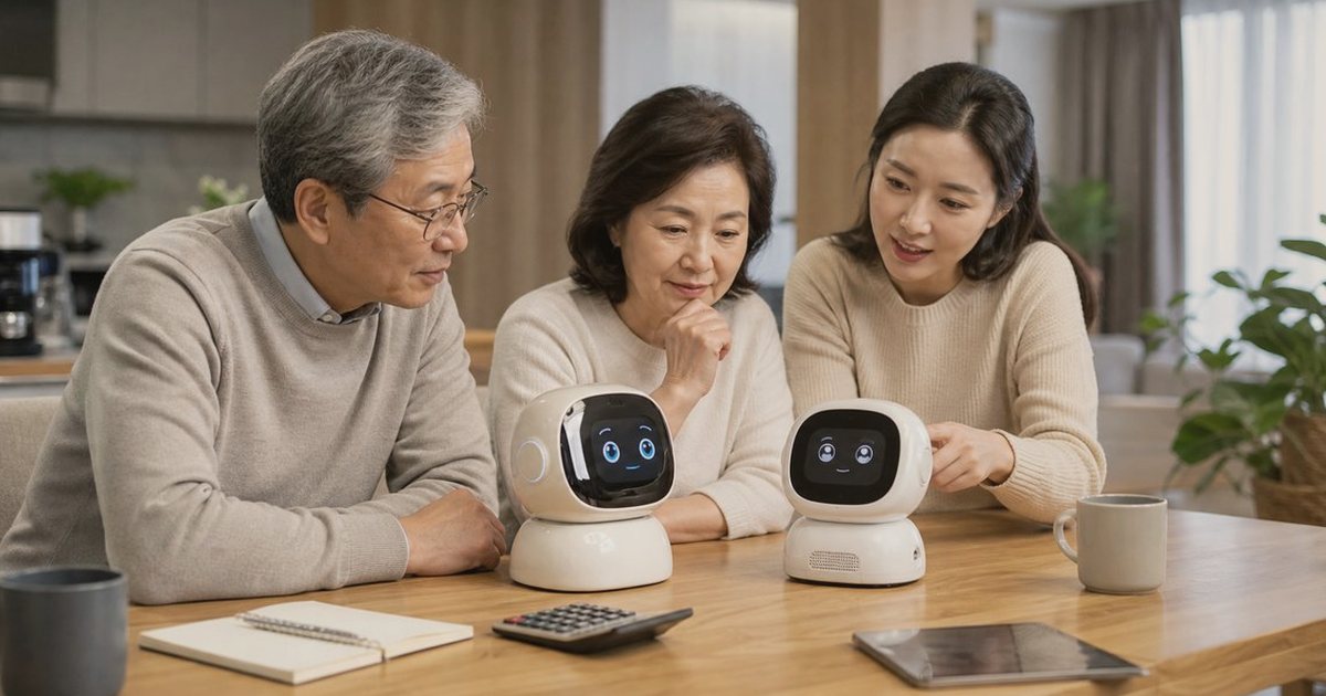 온라인으로 돌봄로봇 신청하기, 화면 따라 해보자 관련 실사형 돌봄로봇 이미지