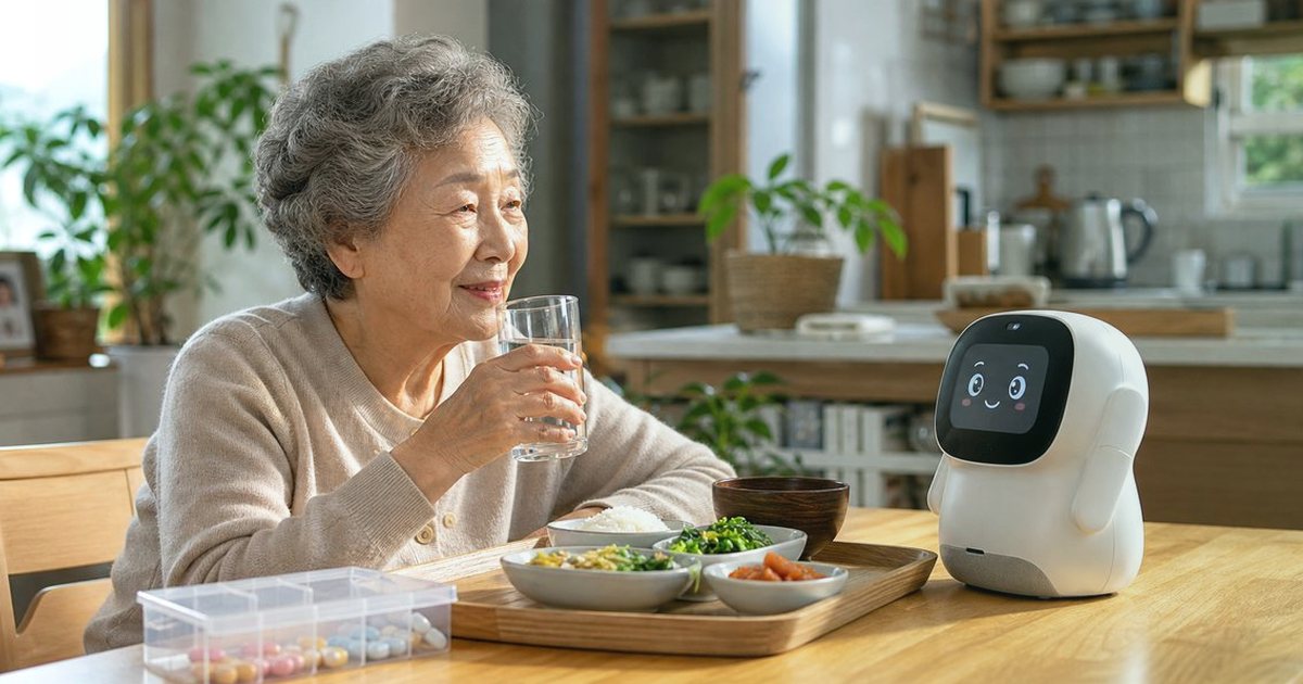 돌봄로봇 어디에 둘까, 집 안 배치 요령 관련 실사형 돌봄로봇 이미지