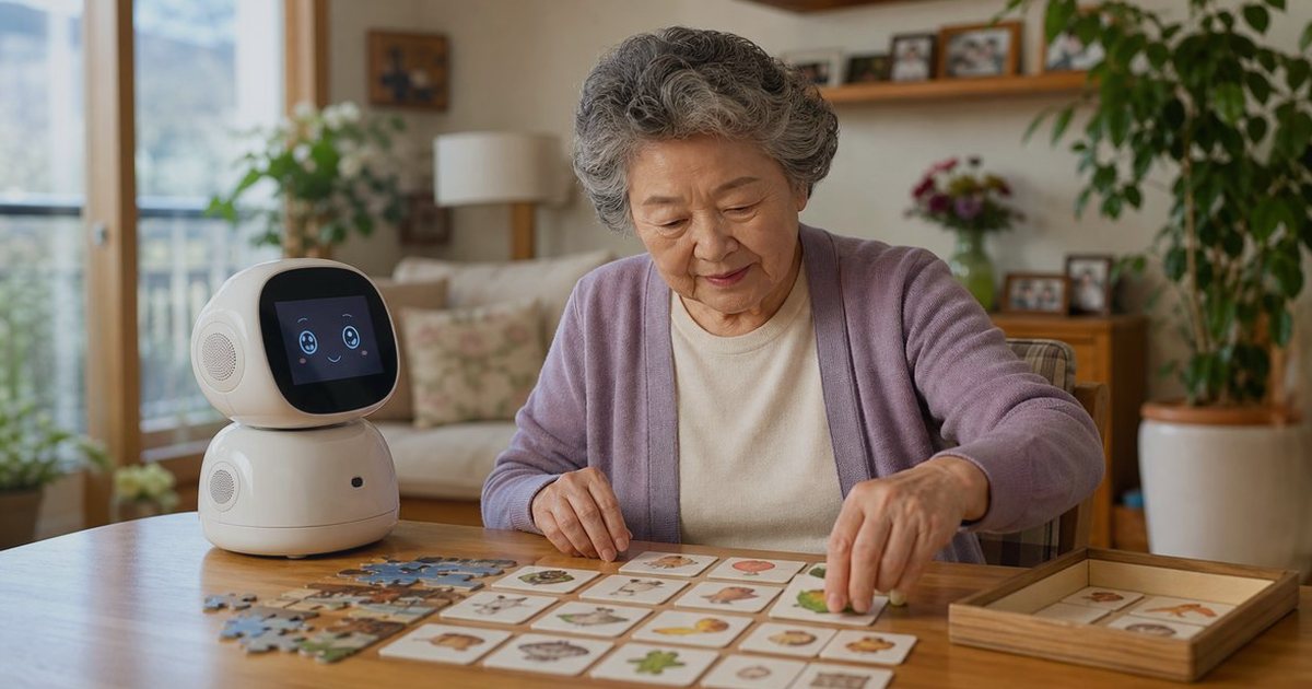 돌봄로봇 예산 설명, 신청 전 체크리스트 관련 실사형 돌봄로봇 이미지