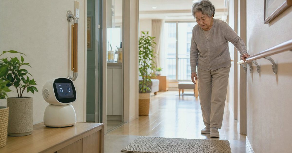 원격 안부 확인, 자주 묻는 질문 답변 관련 실사형 돌봄로봇 이미지