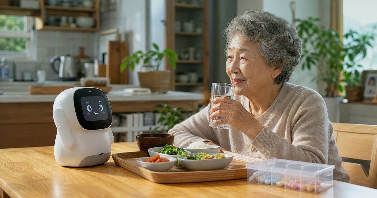 돌봄로봇 사업 평가표, 만족도와 사용 빈도 기준 관련 실사형 돌봄로봇 이미지