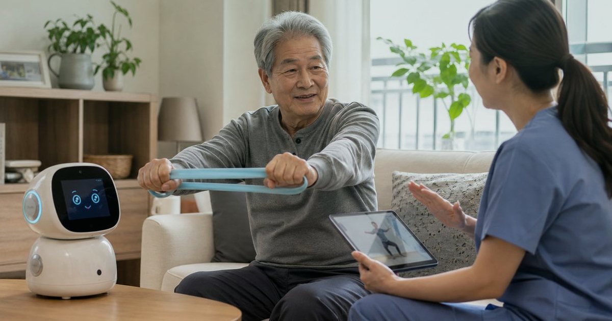 돌봄로봇 첫 주 개인정보 안내 놓치기 쉬운 위험 점검, 동의서부터 녹음 설정까지 관련 실사형 돌봄로봇 이미지