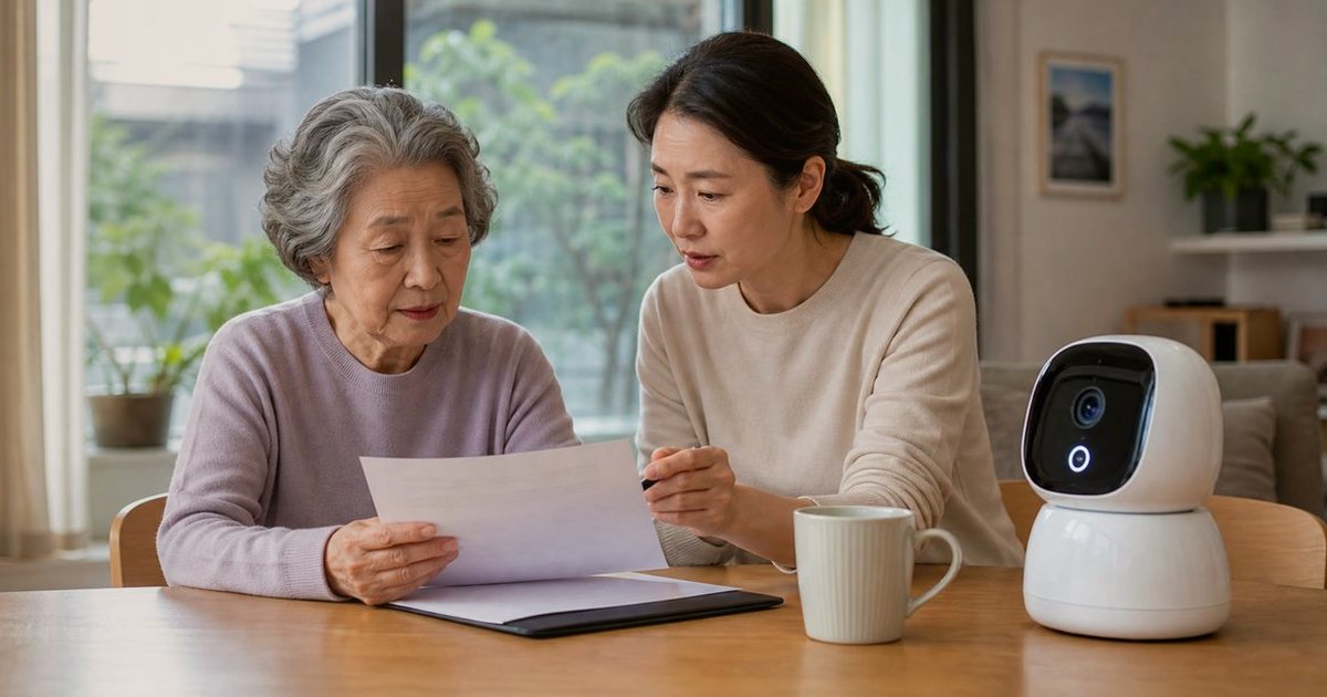 사례관리 돌봄로봇 기록 자주 묻는 질문, 신청 전 확인할 것 관련 실사형 돌봄로봇 이미지