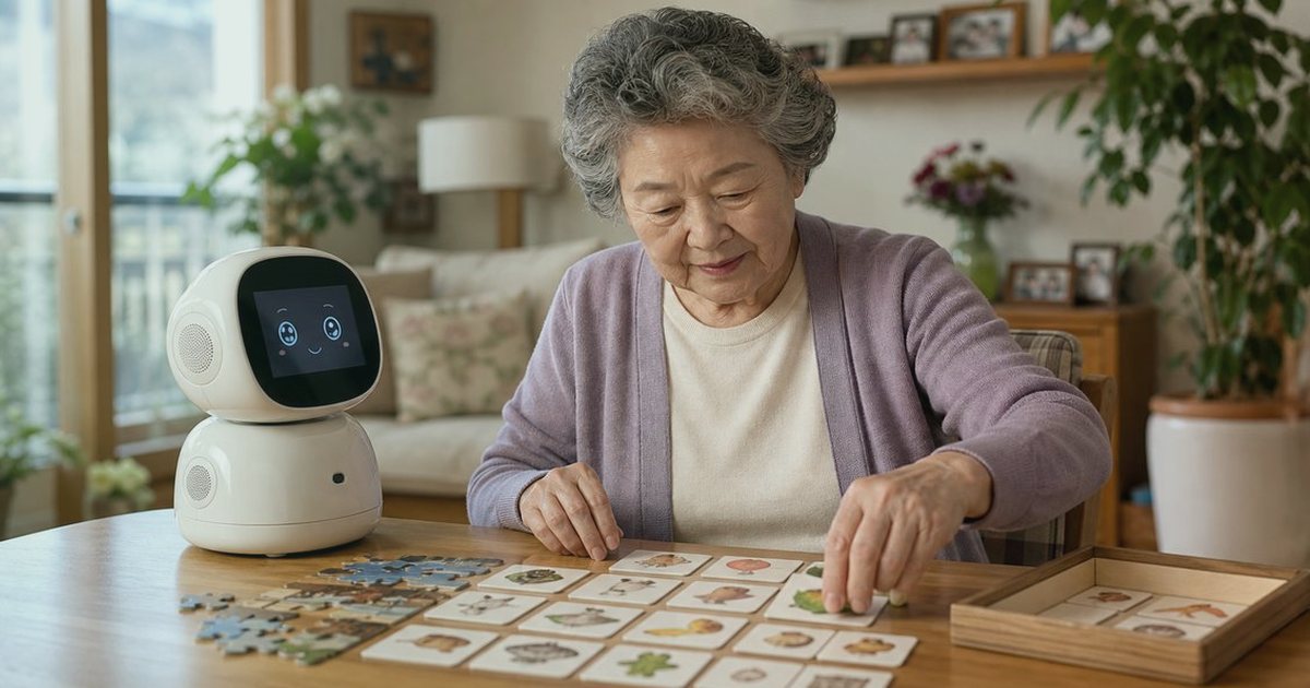 와이파이가 안 잡힐 때, 돌봄로봇 연결 문제 해결법 관련 실사형 돌봄로봇 이미지
